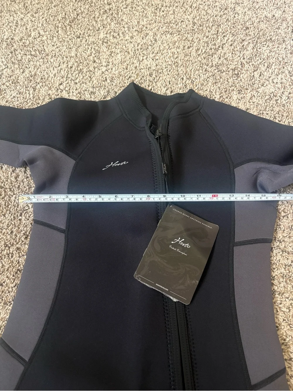 herto Shorty Wetsuit - Black